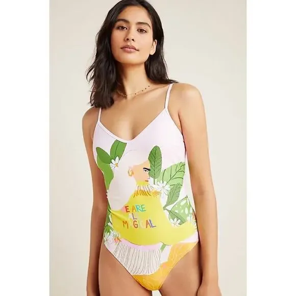 Anthropologie Alja Horvat Magical Swimsuit Size XS - Picture 1 of 10